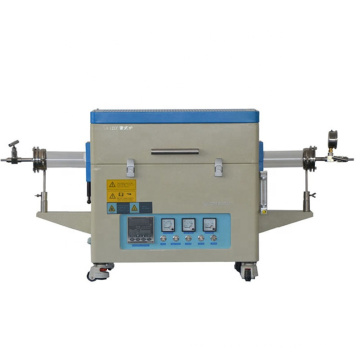 Good price vacuum pump tube furnace for lab research or pilot production line